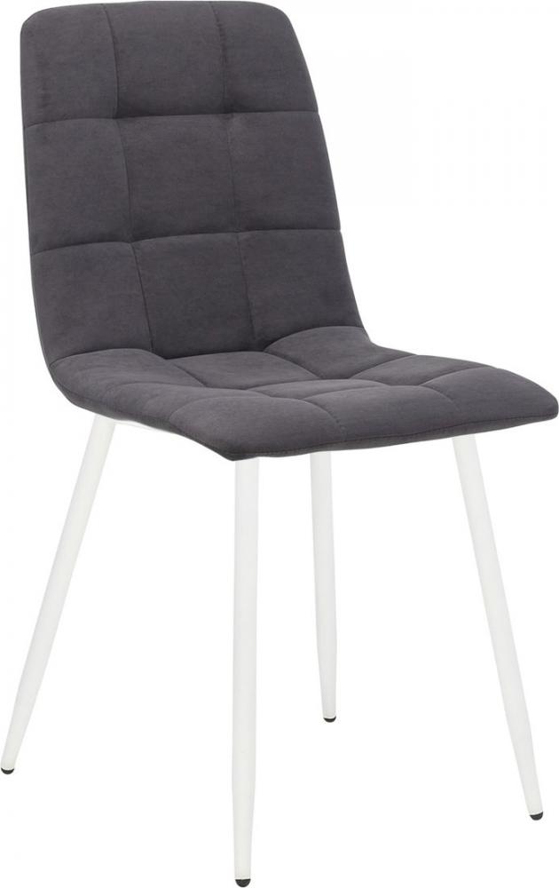 Стулья для кухни и бара Leset Скай LST00158-15 (велюр, графит/белый)