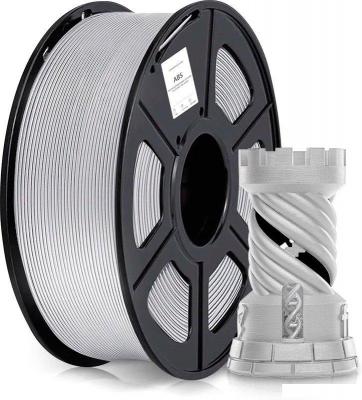 Пластик CACTUS CS-3D-ABS-1KG-SILVER ABS 1.75 мм 1 кг