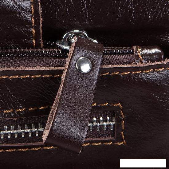 Мужская сумка Poshete 196-3750-26-DBW (коричневый)