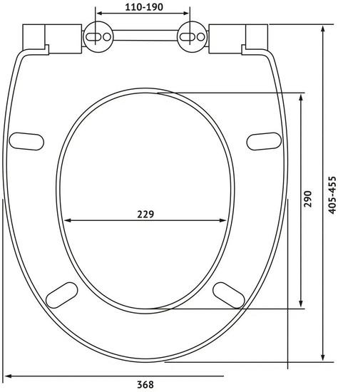 Сиденья и крышки для унитазов и биде Berges Wasserhaus Patti Slim So 013103 (с микролифтом)