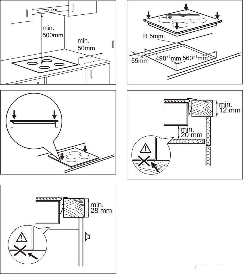 Варочная панель Electrolux EHF6240XXK