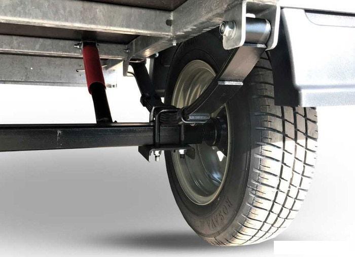 Одноосный прицеп Кремень Стандарт Плюс 2.5x1.3x0.3