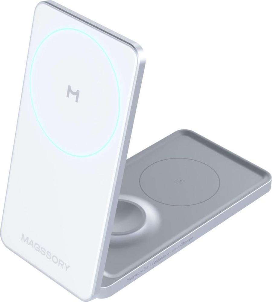Беспроводное зарядное Magssory WCH014 (серебристый)