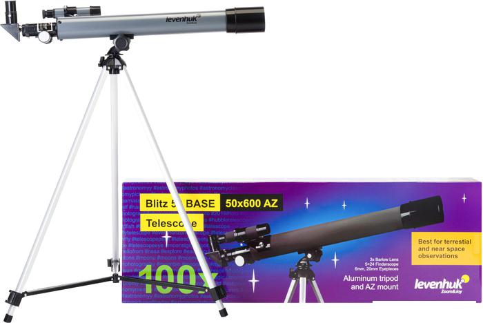 Телескопы Levenhuk Blitz 50 Base