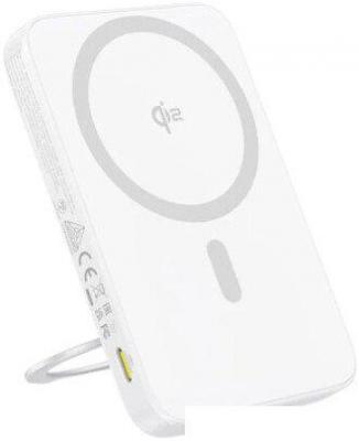 Внешний аккумулятор Baseus PicoGo Qi2 Magnetic Power Bank 5000mAh 20W (белый)