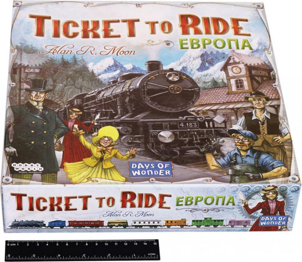 Настольные игры Мир Хобби Ticket to Ride: Европа