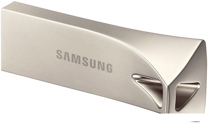 USB Flash Samsung BAR Plus 64GB (серебристый)