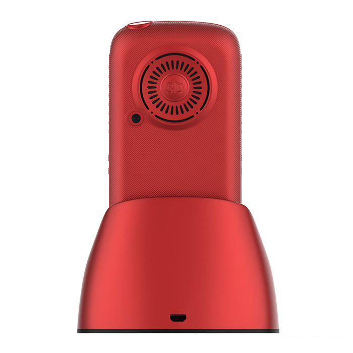Кнопочный телефон Maxvi B5ds (красный)