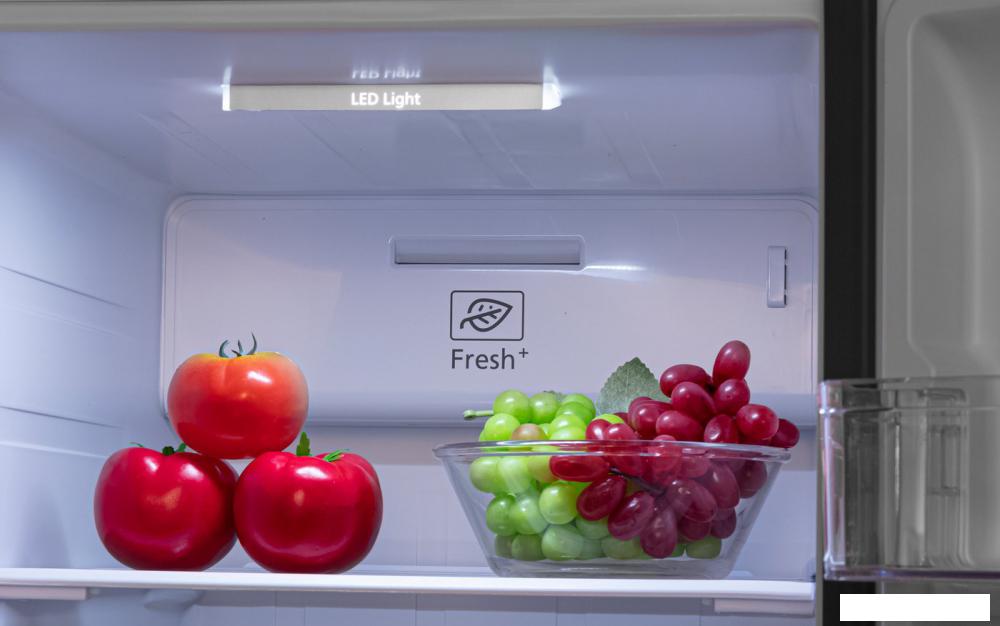 Холодильник side by side Hyundai CS6503FV (белое стекло)