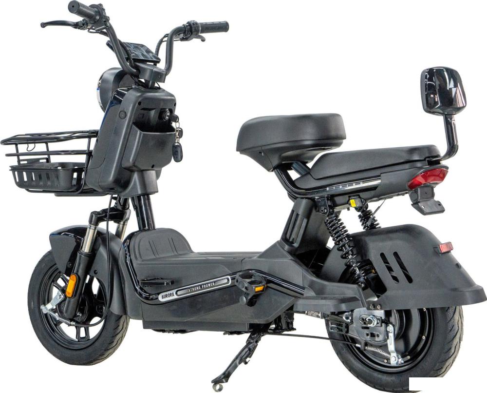 Электроскутер ZeuS Aurora (черный)