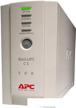 Источник бесперебойного питания APC Back-UPS CS 500VA (BK500EI) Источник бесперебойного питания APC Back-UPS CS 500VA (BK500EI)