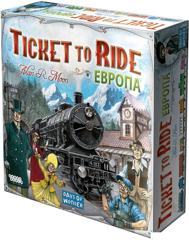 Настольные игры Мир Хобби Ticket to Ride: Европа