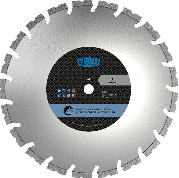 Отрезной диск алмазный  Tyrolit Basic DCH 350x3.2/2.4x20 34501474