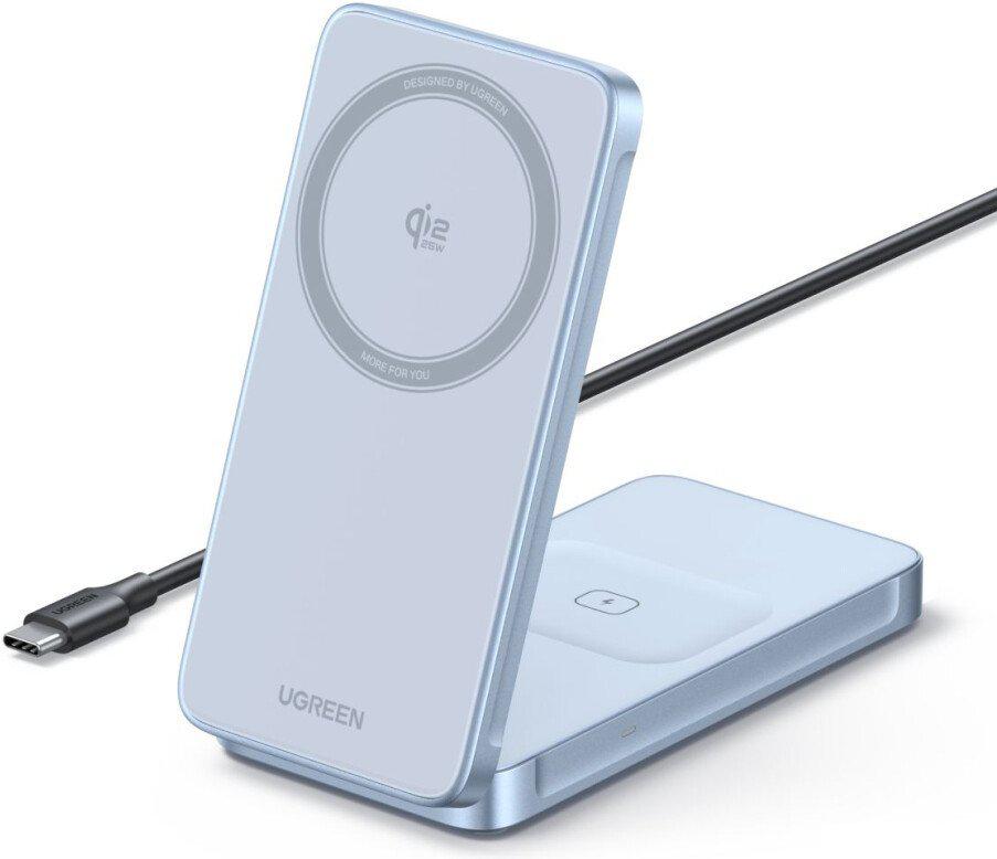 Беспроводное зарядное Ugreen W756 55963 (голубой)