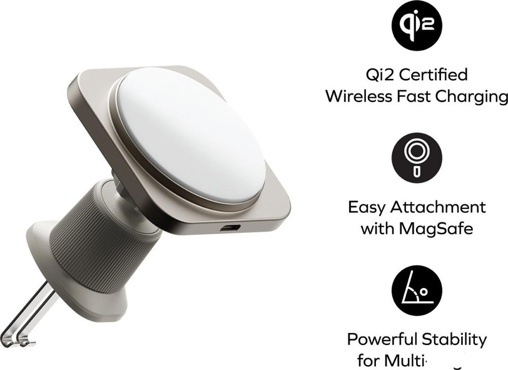 Держатель для смартфона Momax Q2.Mag CM32L (титан)