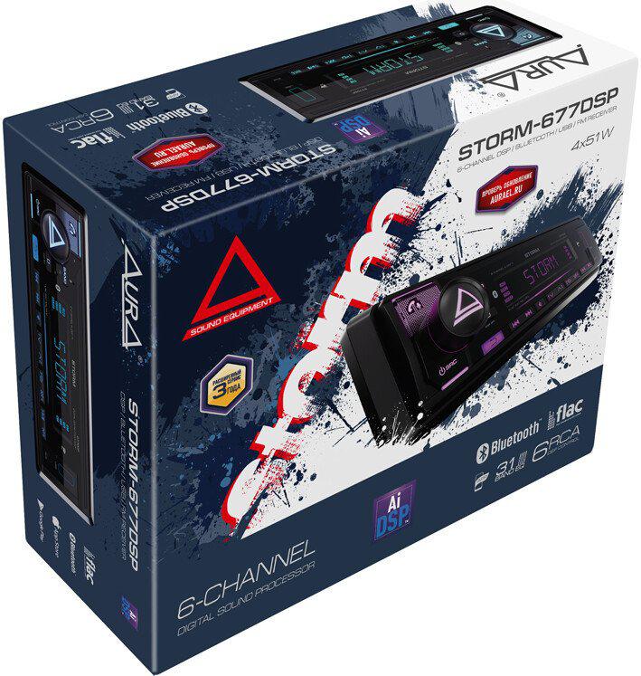 Автомагнитолы Aura Storm-677DSP