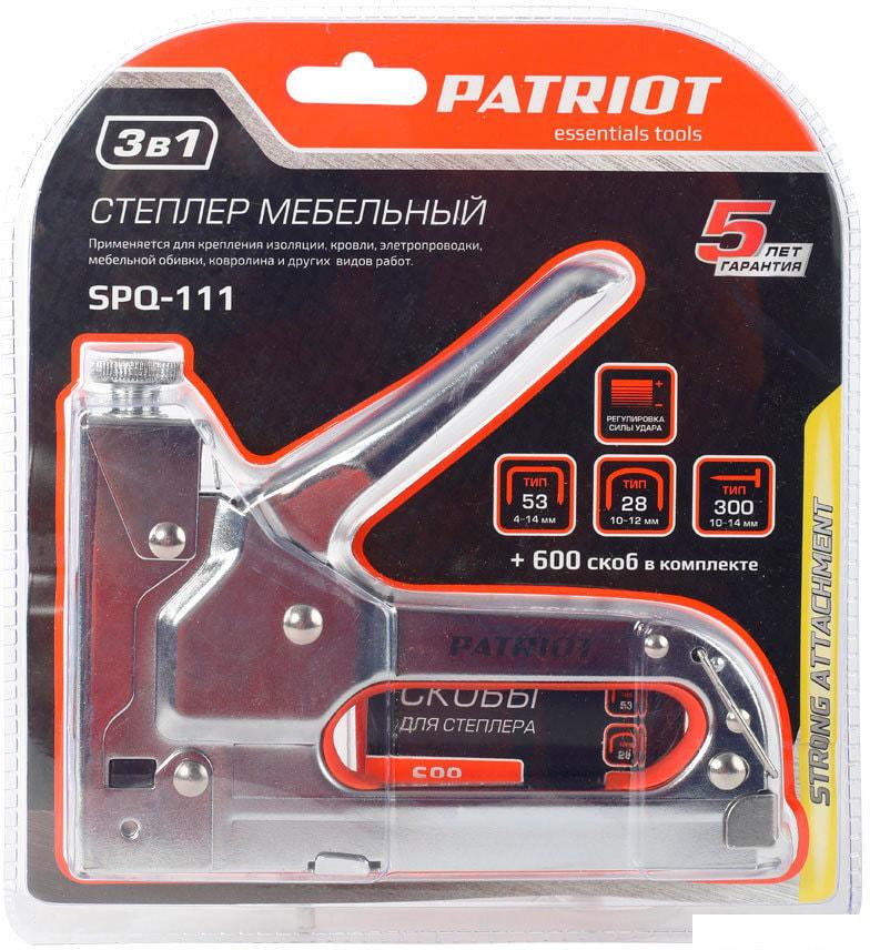 Степлер Patriot SPQ-111
