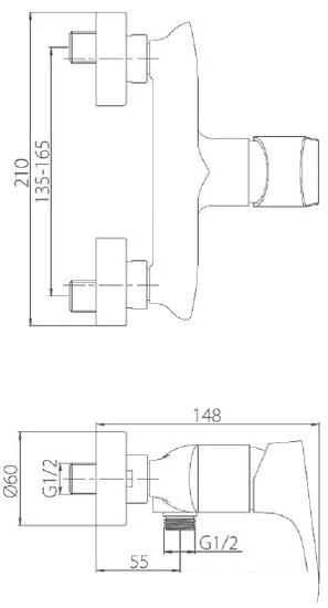 Смесители Damixa Palace Grand 462000000