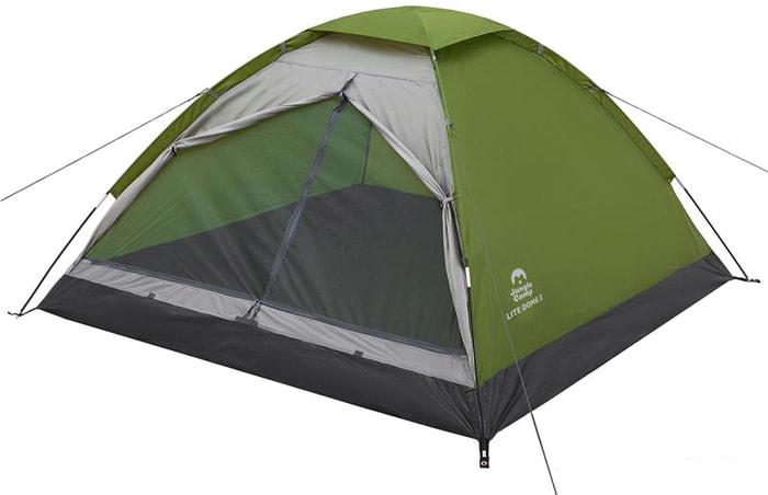 Палатки Jungle Camp Lite Dome 4 (зеленый/серый)