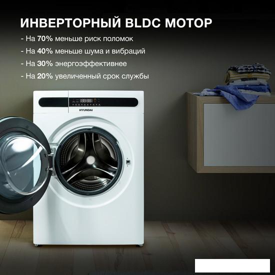 Стирально-сушильная машина Hyundai WMD8413