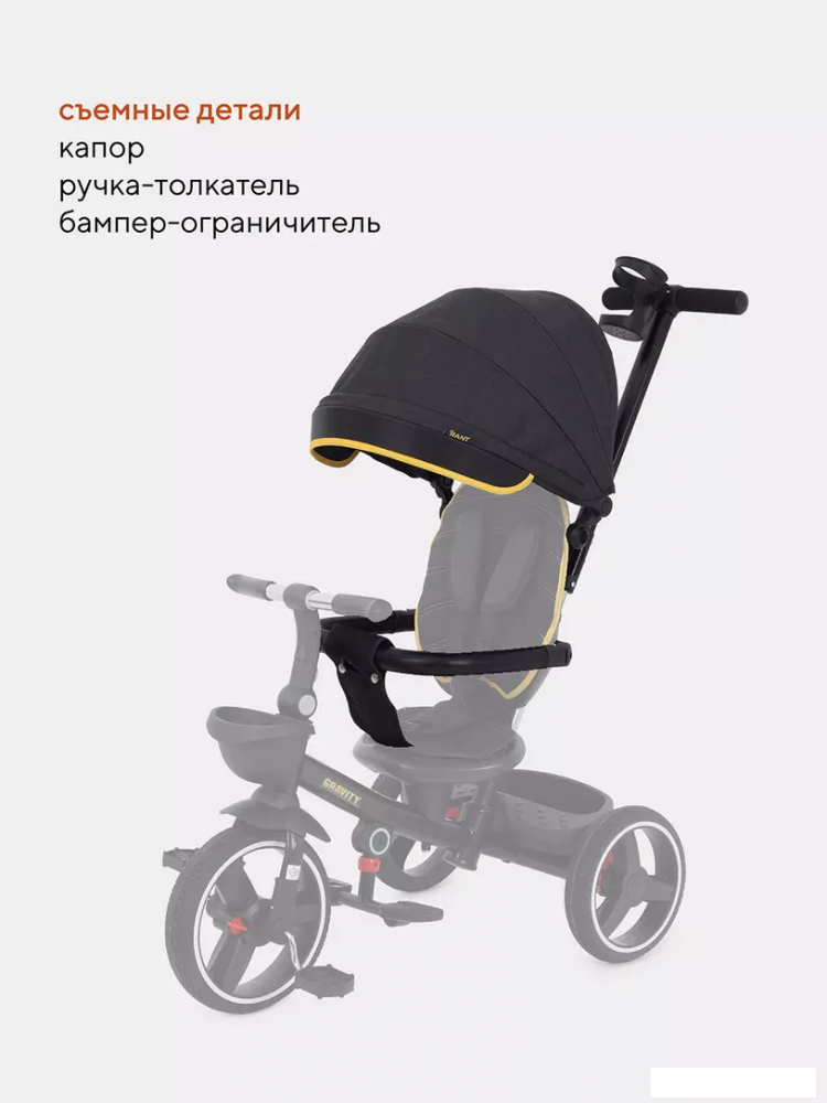 Детский велосипед Rant Gravity RB200 (графит)