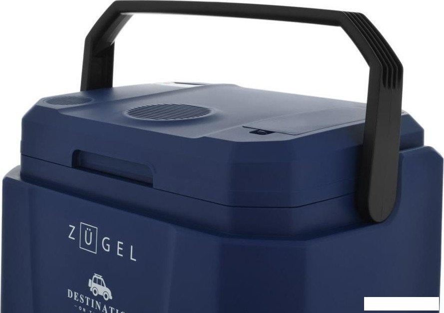 Термоэлектрический автохолодильник ZUGEL ZCR1004 32л (синий)