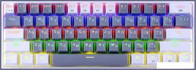 Клавиатура Redragon Fizz (Redragon Melt-Gold, серый/белый)