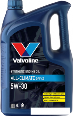 Моторные масла Valvoline All-Climate DPF С3 5W-30 5л