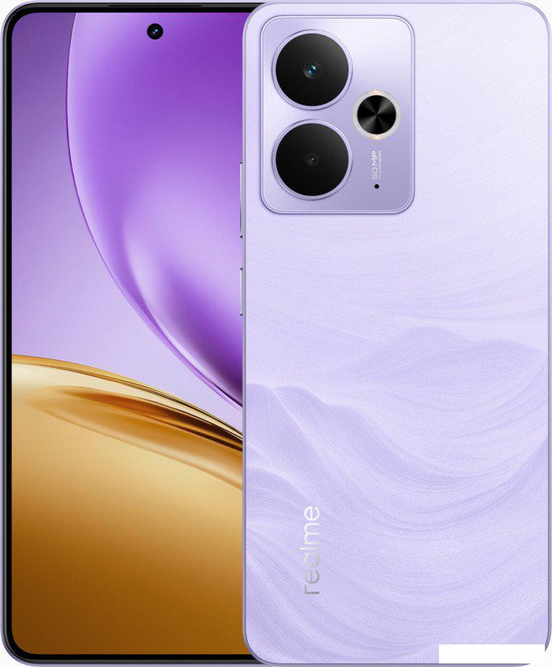 Телефон Realme 14T RMX5078 12GB/256GB международная версия (фиолетовый)