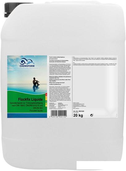 Химия для бассейнов, прудов и водоемов Chemoform Жидкий Флокфикс 20 кг