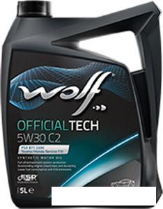 Моторные масла Wolf Official Tech 5W-30 C2 4л