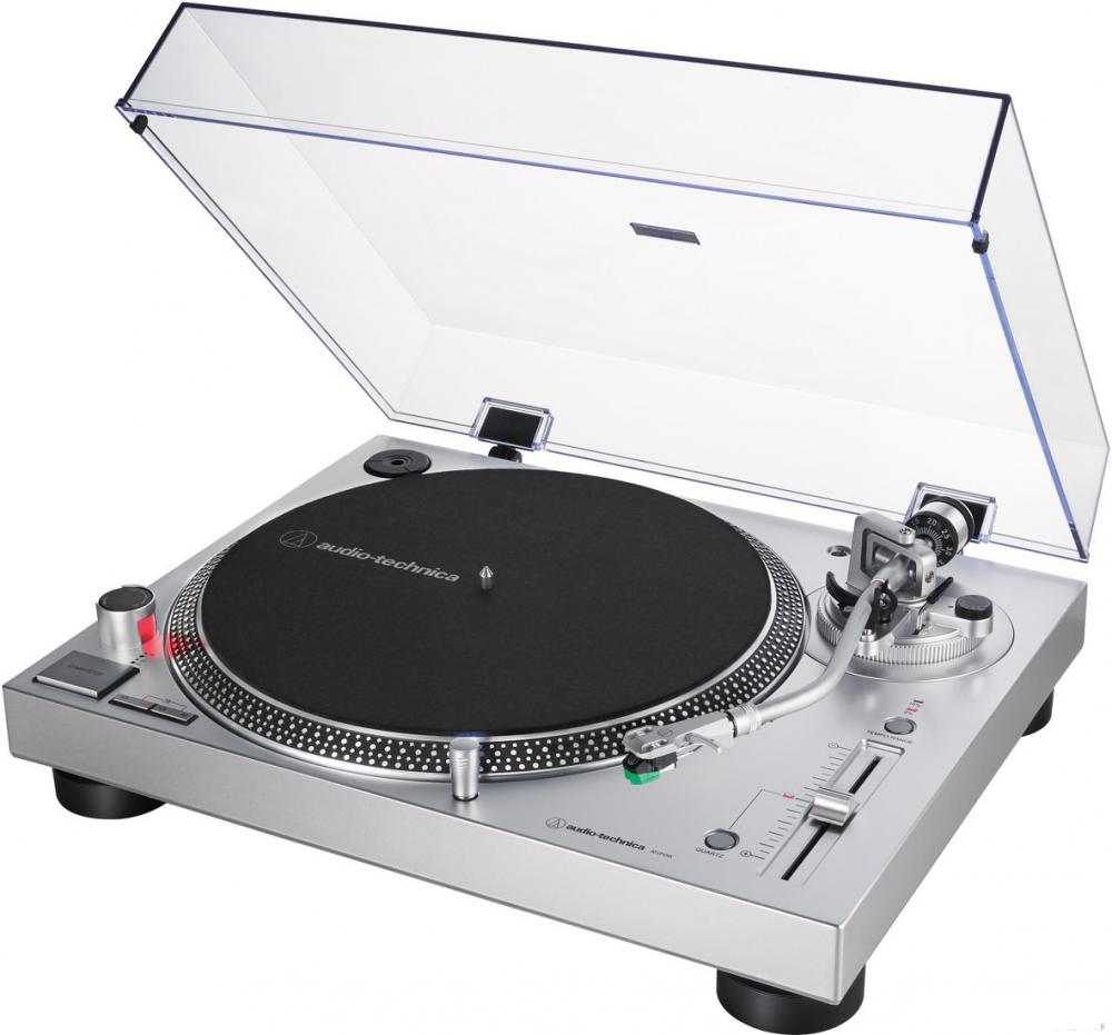 Виниловый проигрыватель Audio-Technica AT-LP120XUSB-SV