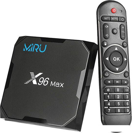 Смарт-приставка Miru X96 Max+ 4ГБ/32ГБ