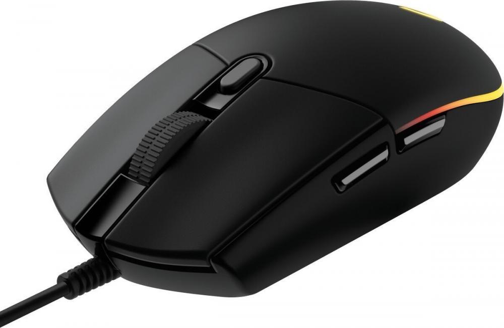 Игровая мышь Logitech G102 Lightsync (черный)