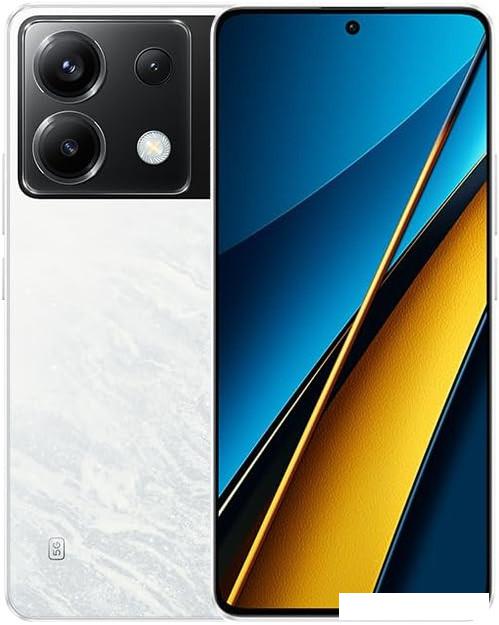 Телефон POCO X6 8GB/256GB с NFC международная версия (белый)