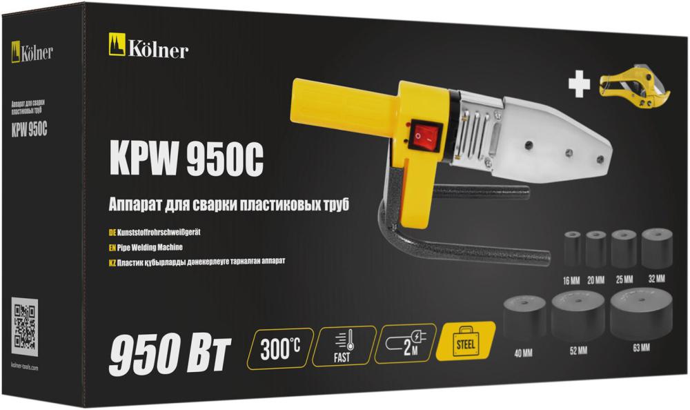 Аппарат для сварки труб Kolner KPW 950C