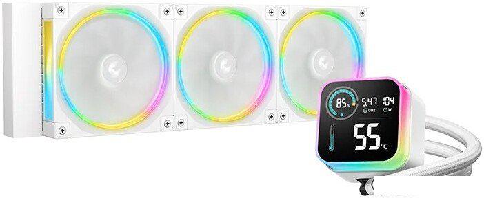 Система жидкостного охлаждения для процессора DeepCool LQ360 Ultra ARGB WH R-LQ360-WHASMC-G-1