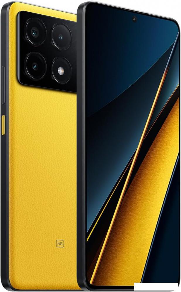 Телефон POCO X6 Pro 12GB/512GB с NFC международная версия (желтый)