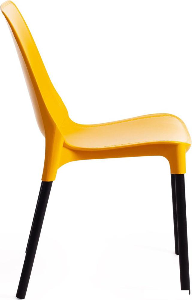 Стул TetChair Genius металл/пластик (2шт, желтый/черные ножки)