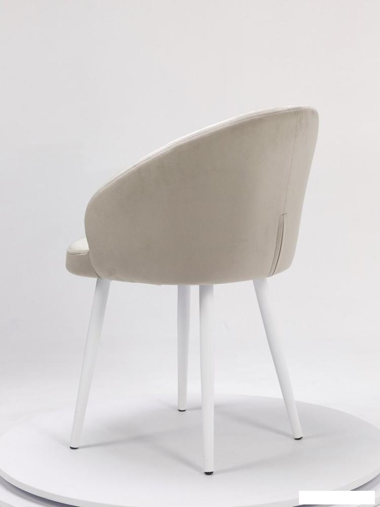 Стулья для кухни и бара Памир Зефир F06 (светло-бежевый/белая опора)