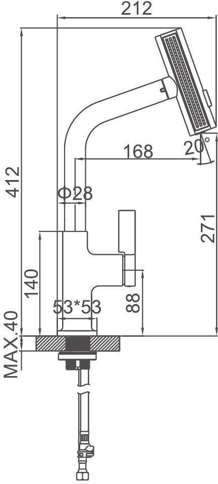 Смесители Ledeme L6099-4