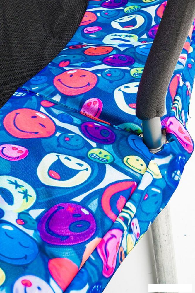 Батут Calviano Inside Master Smile 252 см - 8ft (внутренняя сетка, с лестницей)