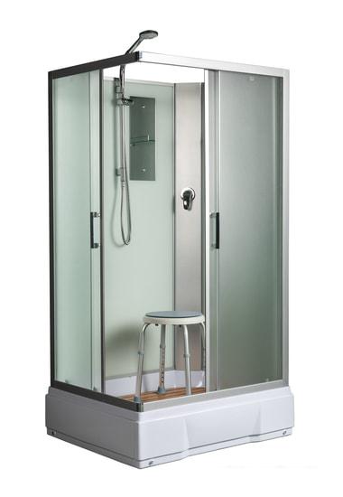 Душевые кабины River Quadro 100/80/24 МТ (без крыши)