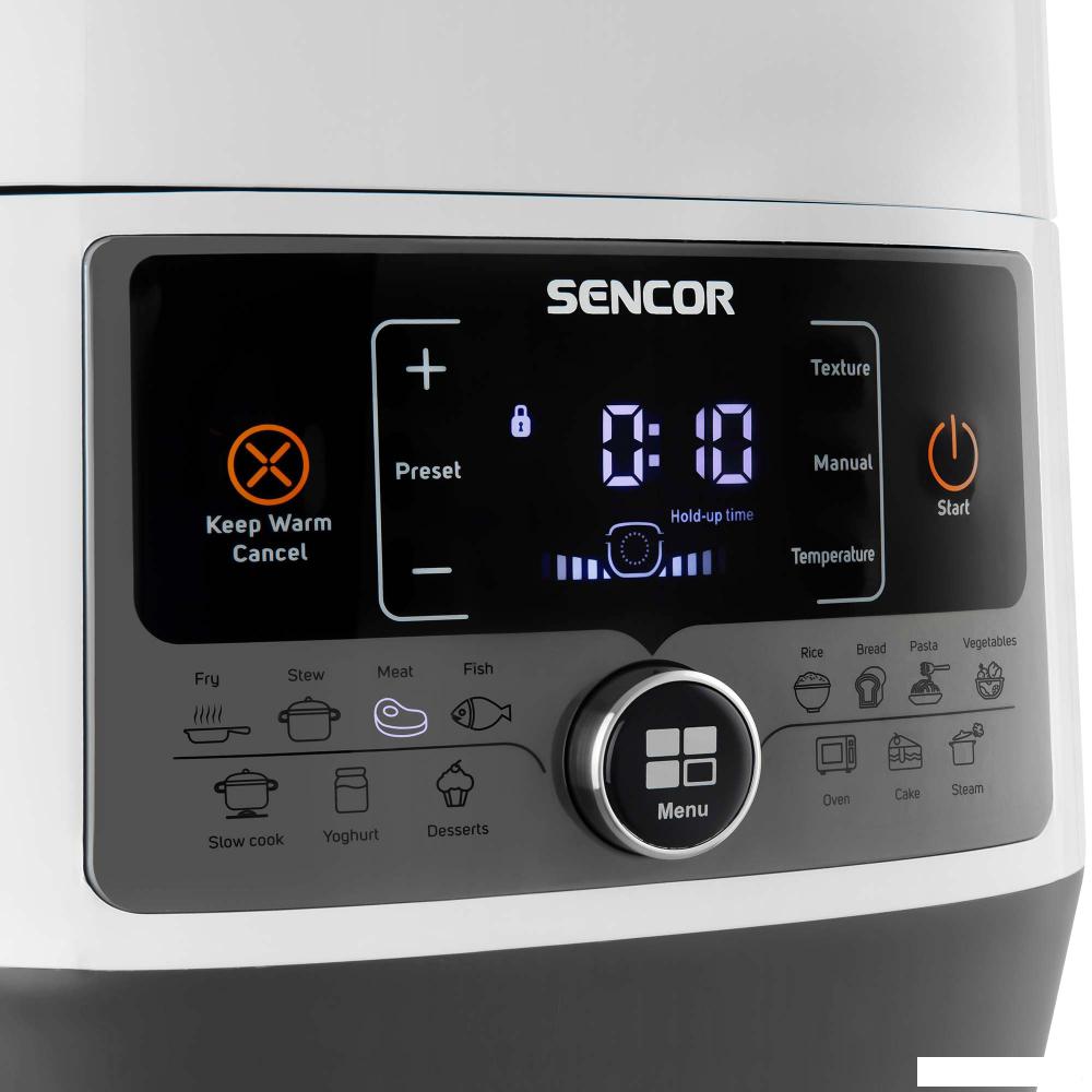 Мультиварка-скороварка Sencor SPR 3600WH