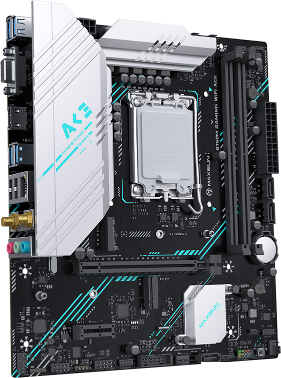 Материнская плата Maxsun B760M Gaming WiFi Ace