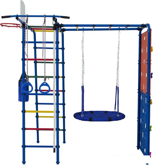 Детские спортивные комплексы и игровые площадки Формула здоровья Street 2 (салатовый/радуга)