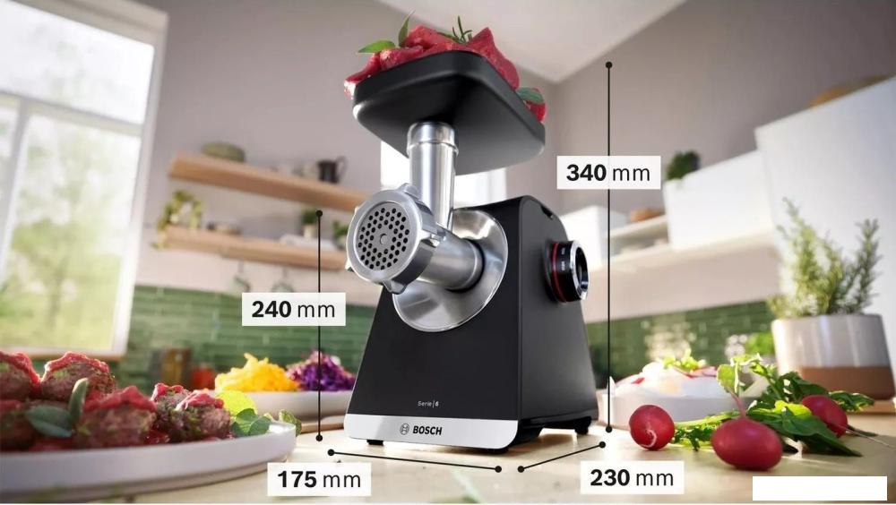 Мясорубка Bosch Serie 6 MFWS650B