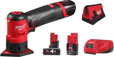 Дельташлифмашина Milwaukee M12FDSS-422X 4933479681 (с 2-мя АКБ 2 Ач, 4 Ач)