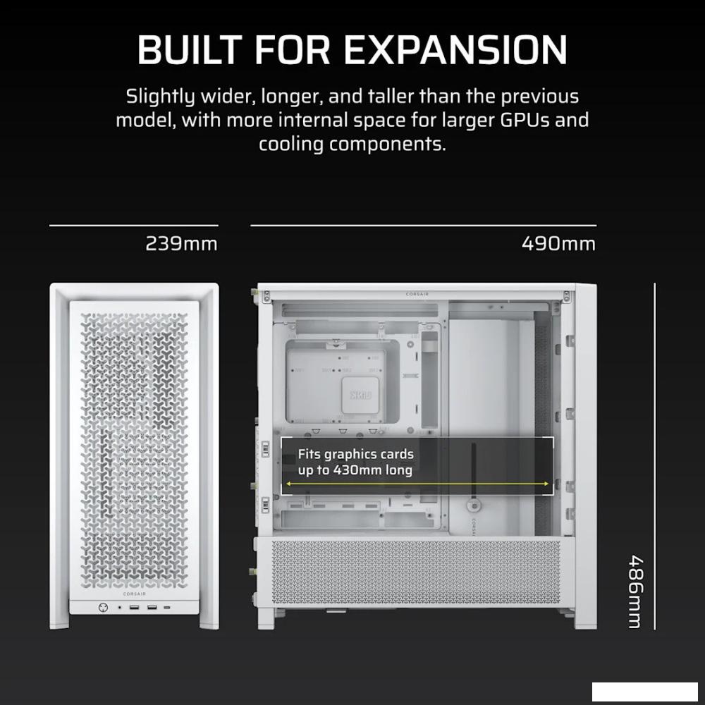 Корпуса Corsair Frame 4000D CC-9011291-WW