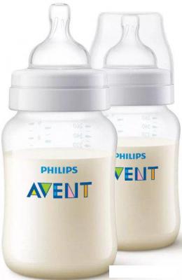 Набор бутылочек для кормления Philips Avent Anti-colic SCY103/02 (260 мл, 2 шт)